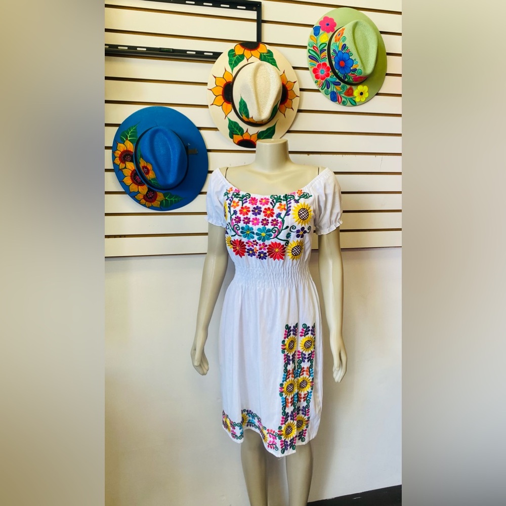Topical Mexican Dress
